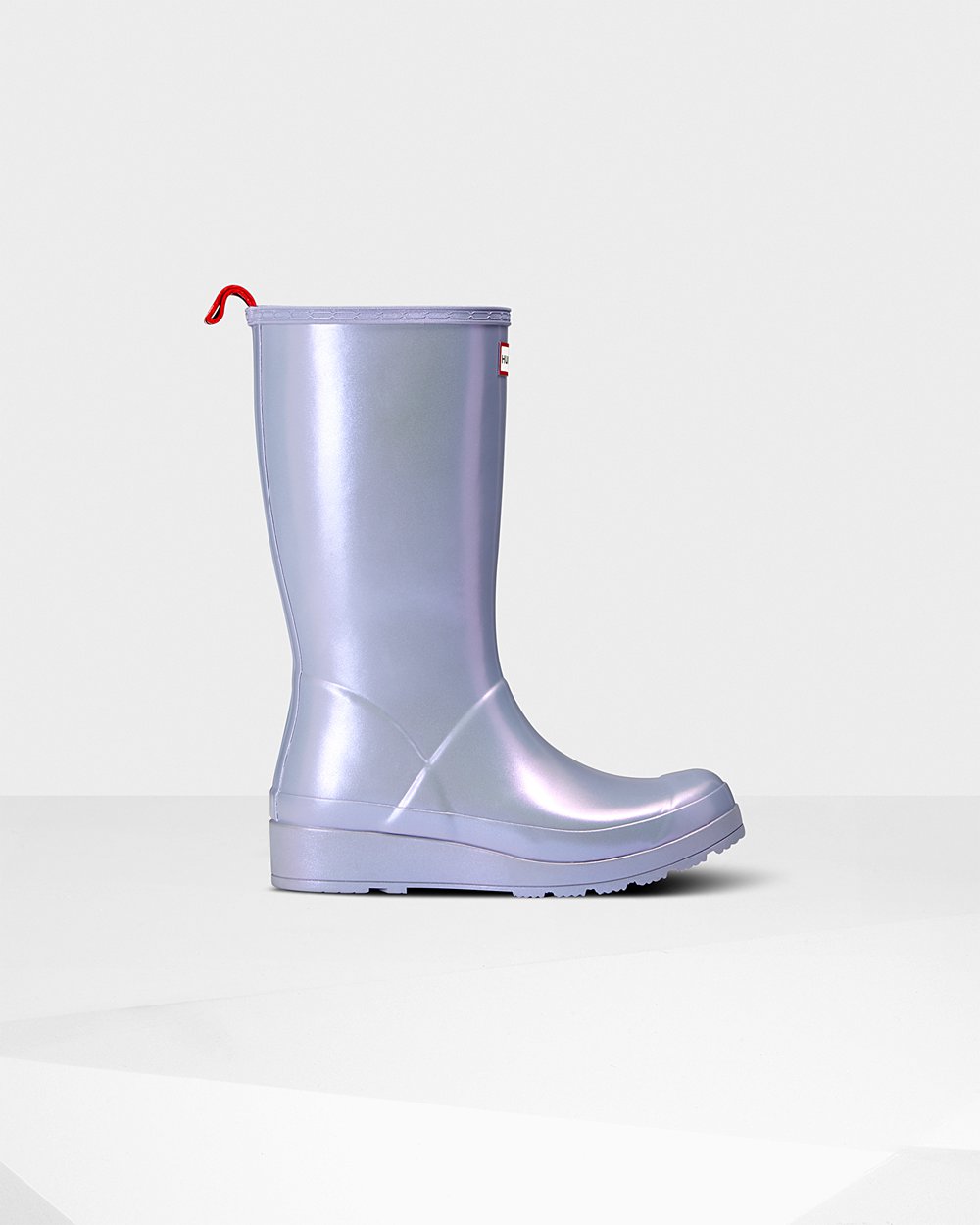 Play Botas Hunter Mujer - Original Tall Nebula Rain - Morados - KYDIEOM-86